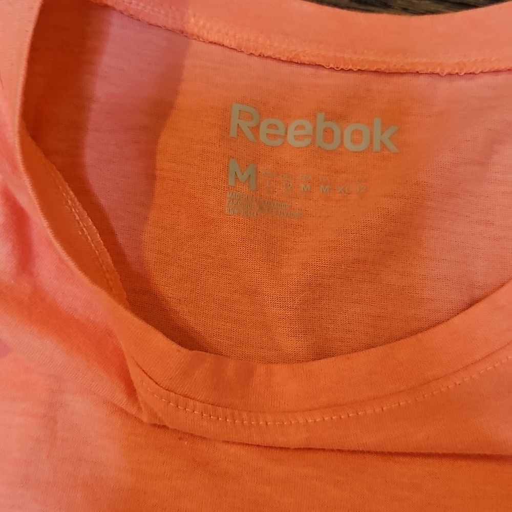 Reebok Neon Coral Workout Tank Top for Women - Picture 6 of 8